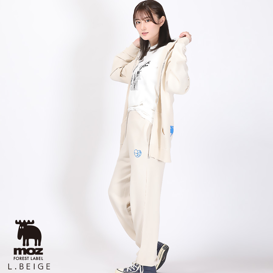 高月彩良 × moz FOREST LABEL コラボスウェットパンツ