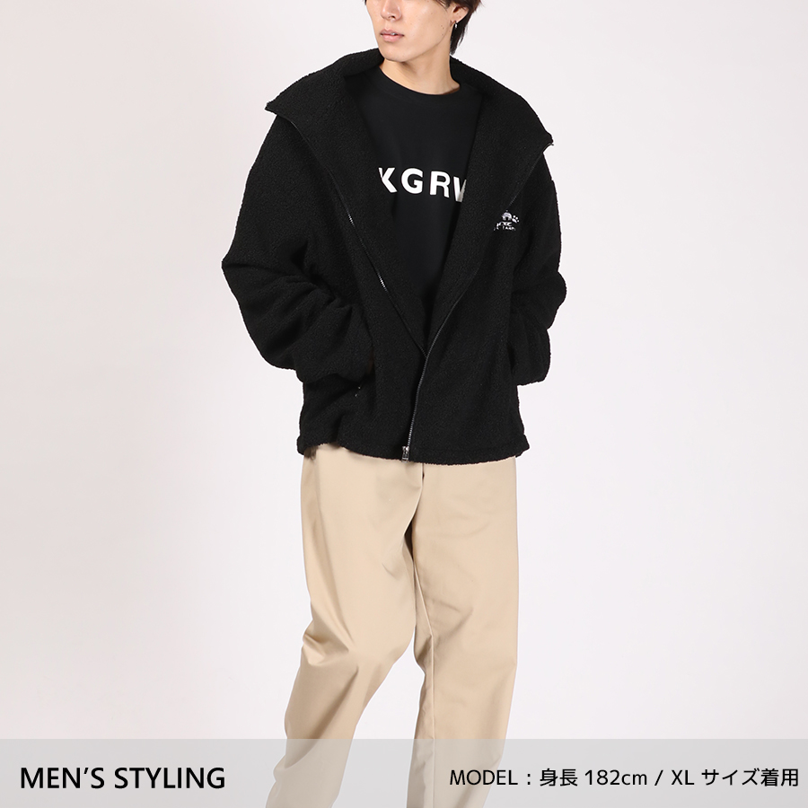 月音こな×moz FOREST LABEL コラボ ボアジャケット