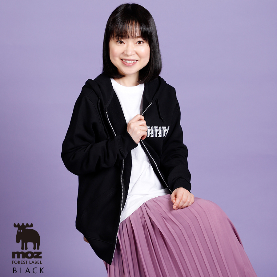 川嶋あい×moz FOREST LABEL コラボ ZIPパーカー