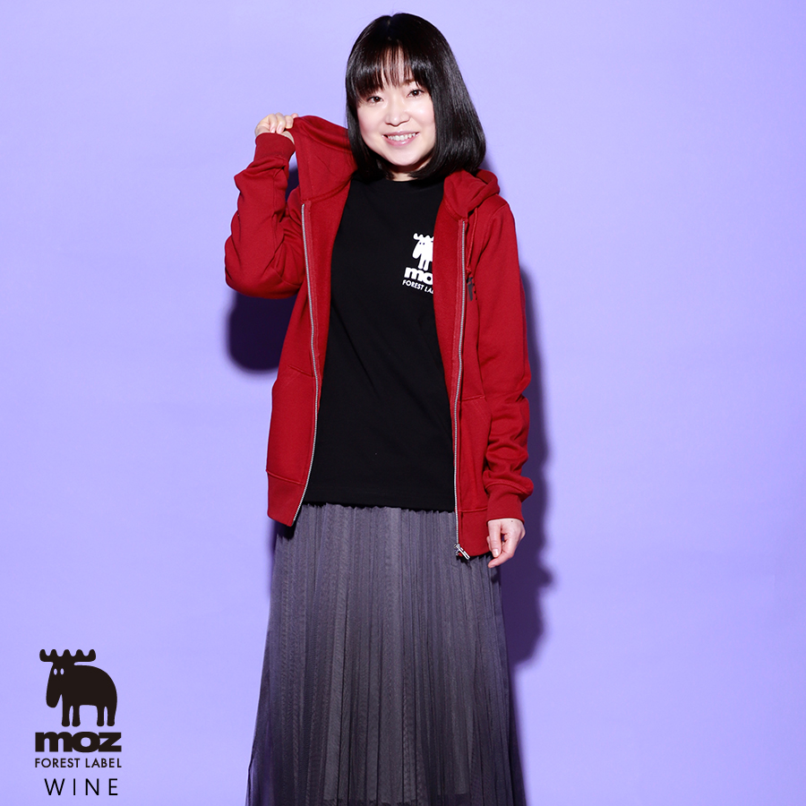 川嶋あい×moz FOREST LABEL コラボ ZIPパーカー
