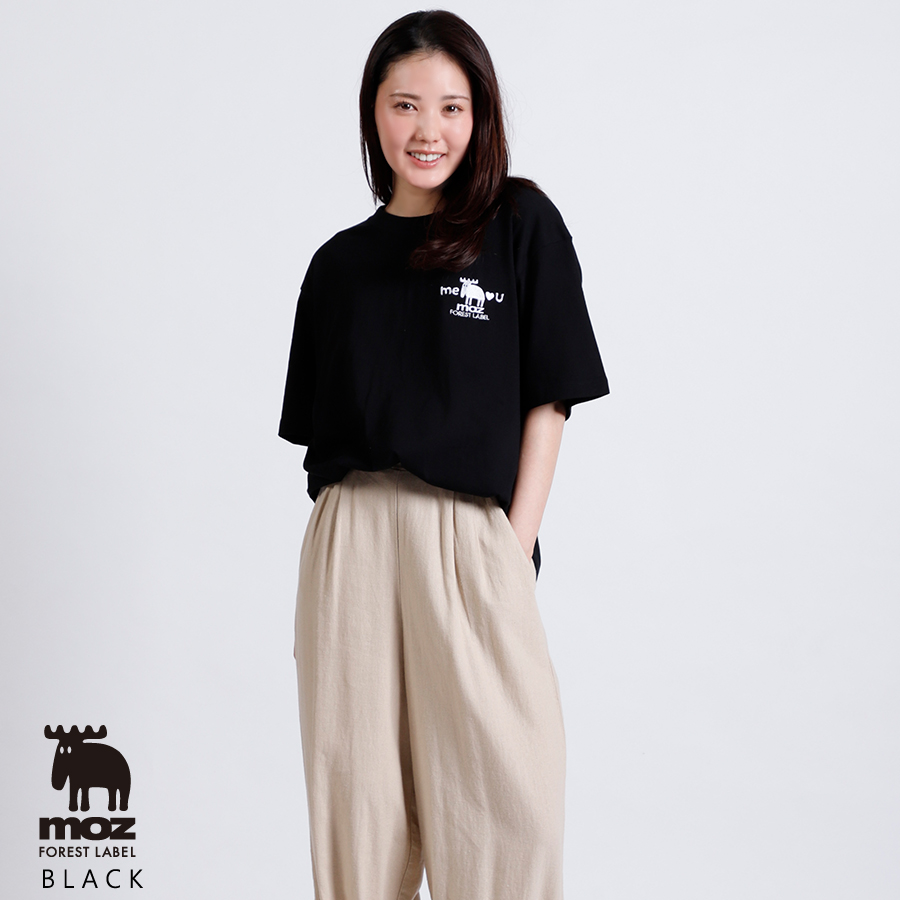 北香那×moz FOREST LABEL コラボ半袖Tシャツ