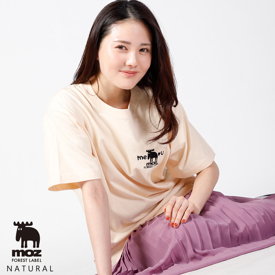北香那×moz FOREST LABEL コラボ半袖Tシャツ