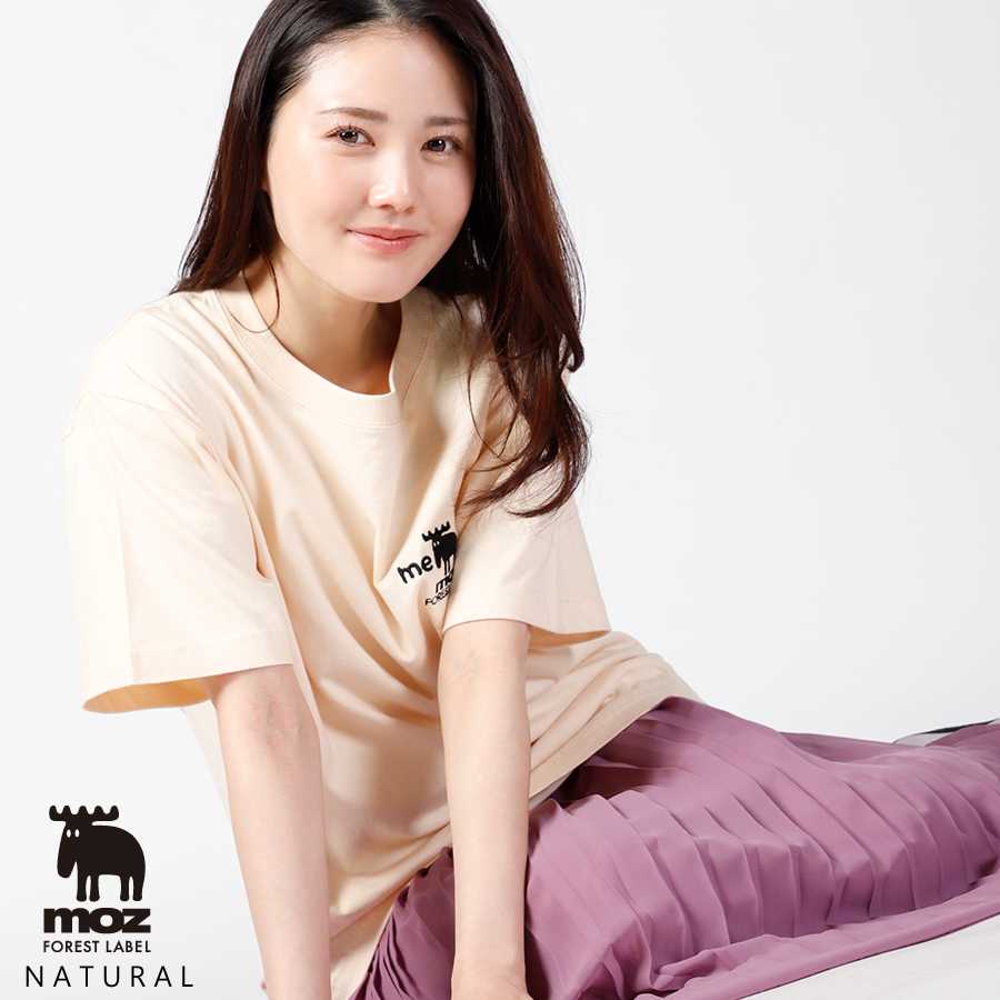 北香那×moz FOREST LABEL コラボ半袖Tシャツ
