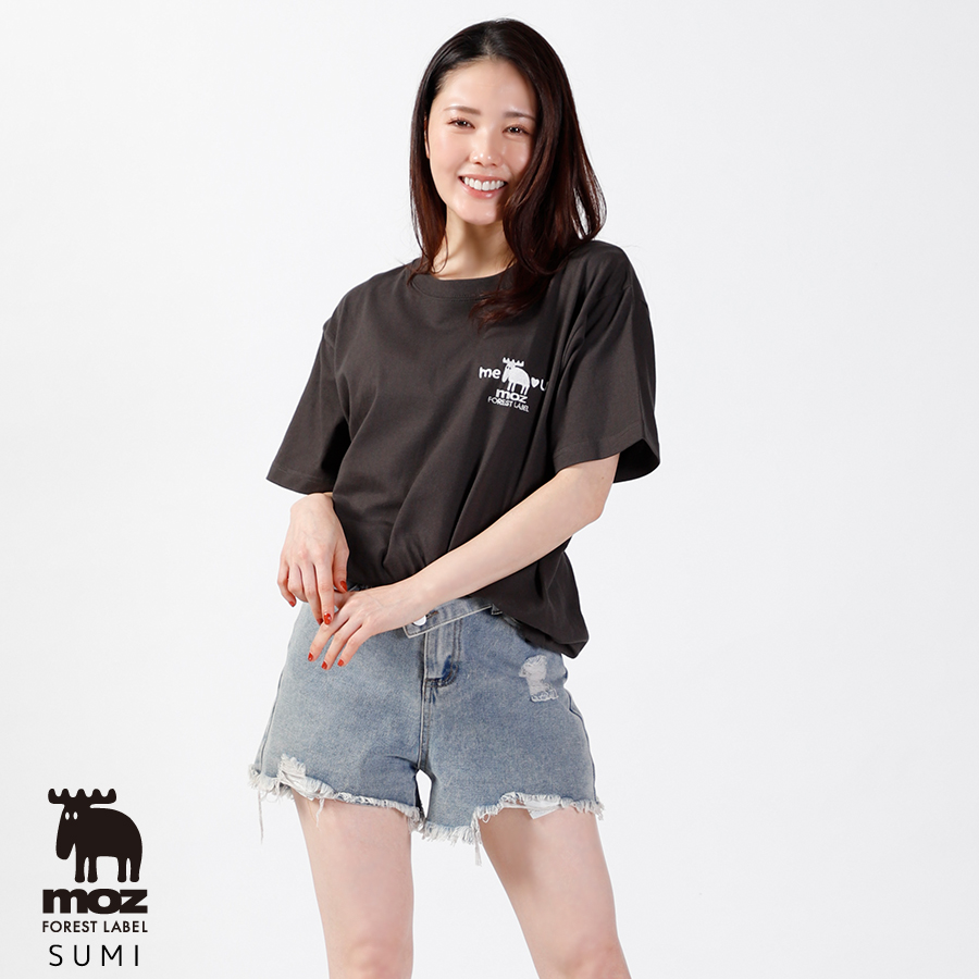 北香那×moz FOREST LABEL コラボ半袖Tシャツ