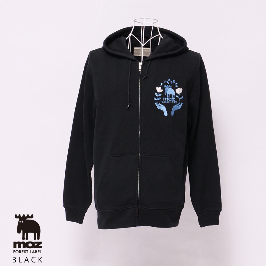 北香那×moz FOREST LABEL コラボZIPパーカー