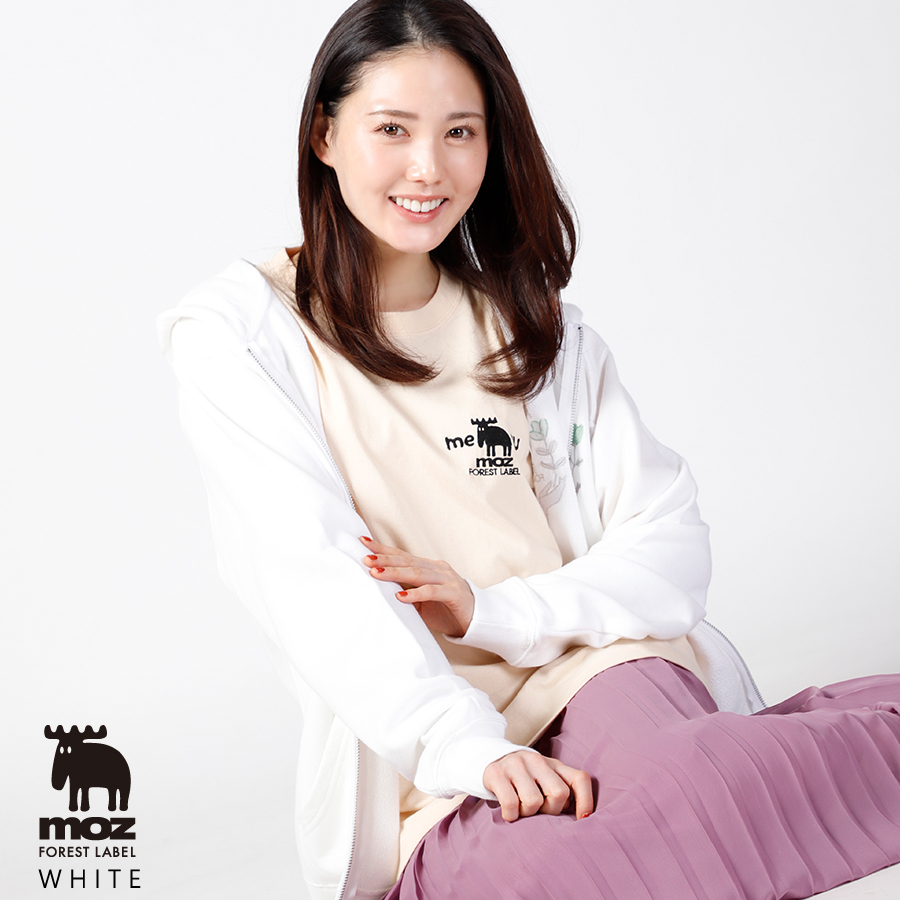 FOMARE 2023受注パーカー 北香那×moz FOREST LABEL コラボZIPパーカー