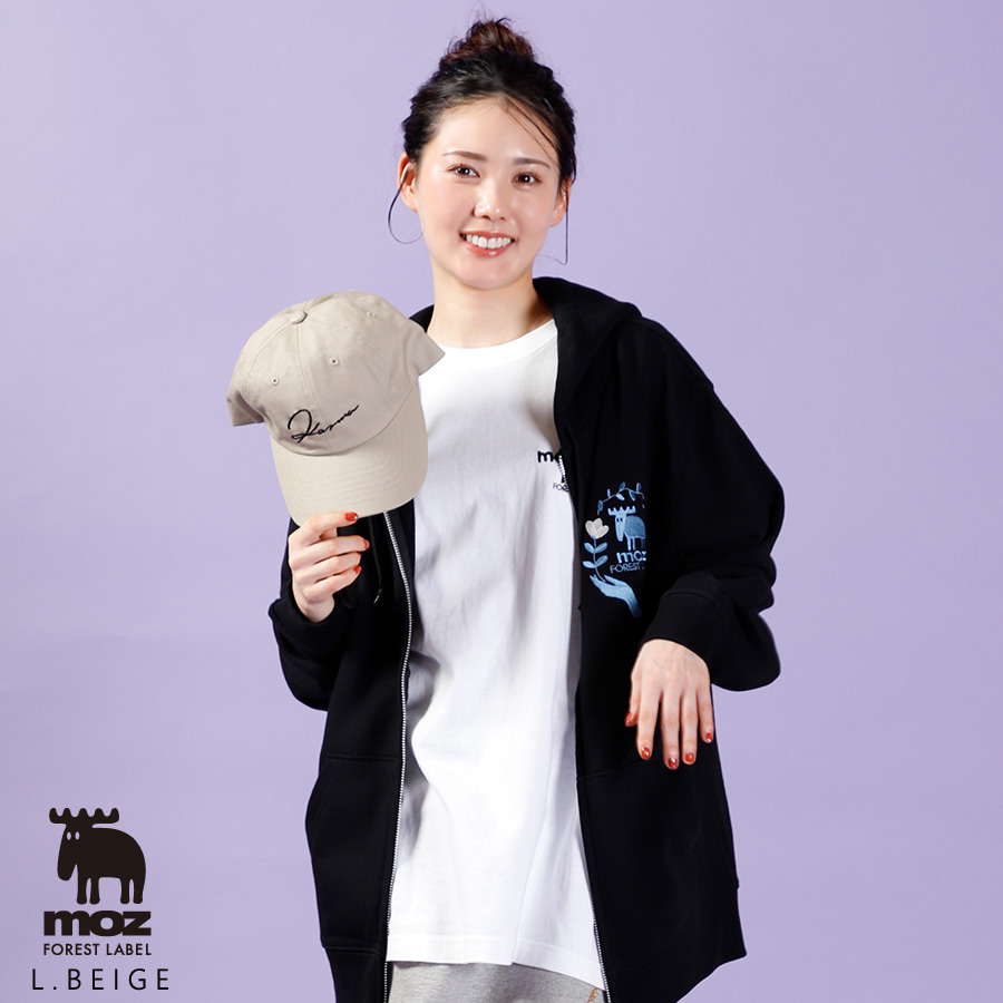 北香那×moz FOREST LABEL コラボキャップ