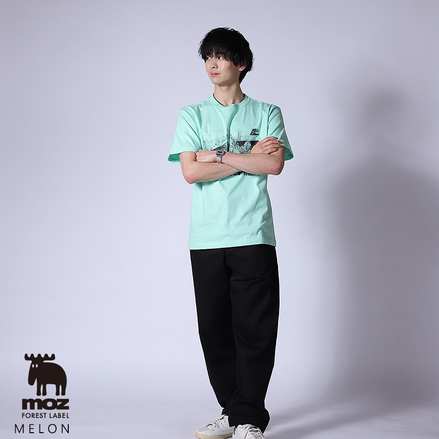 島田高志郎×moz FOREST LABEL コラボ 半袖Tシャツ