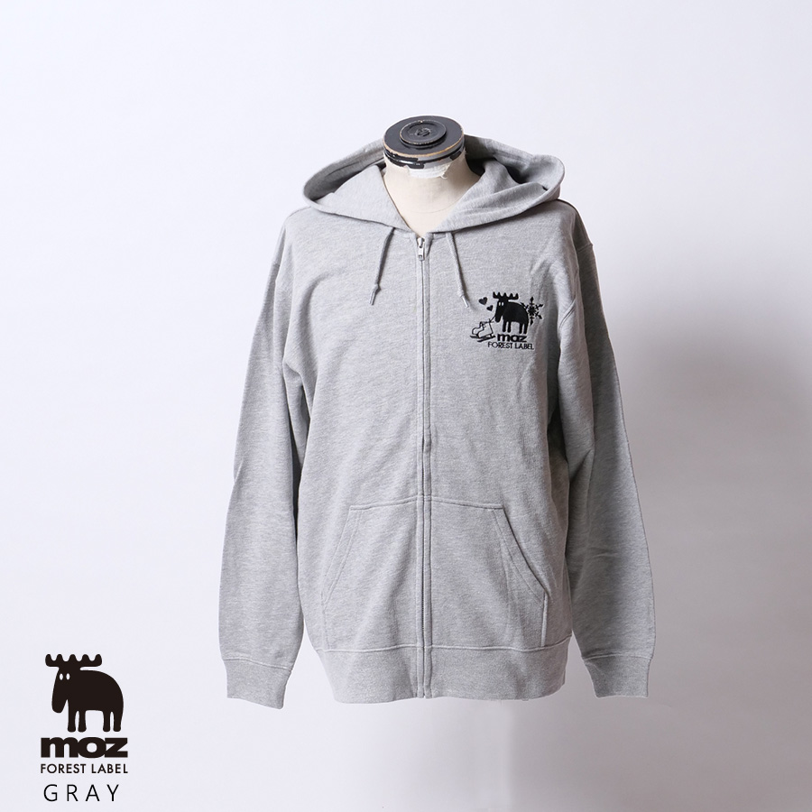 島田高志郎 × moz FOREST LABEL コラボZIPパーカー