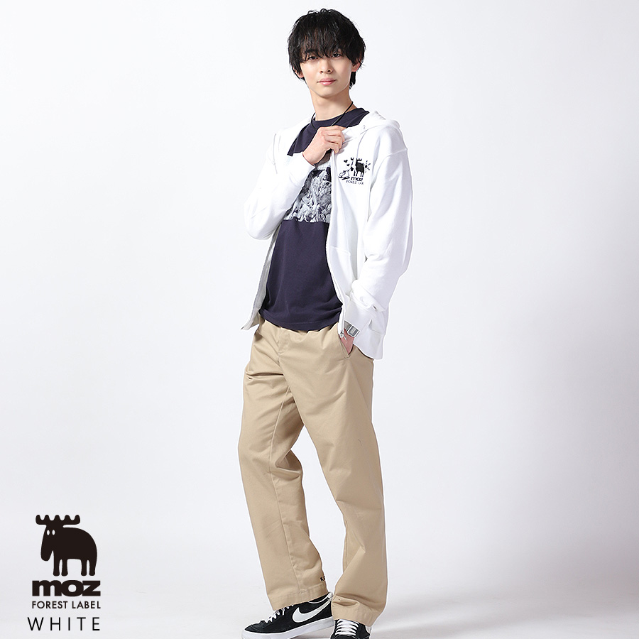 島田高志郎 × moz FOREST LABEL コラボZIPパーカー