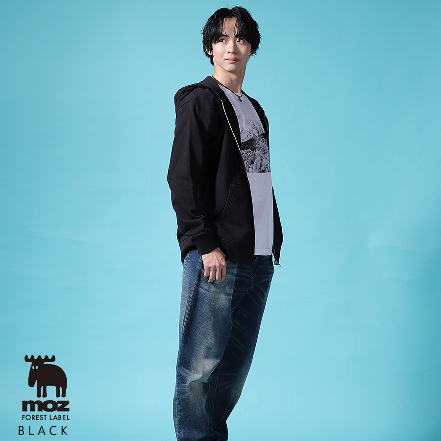 島田高志郎 × moz FOREST LABEL コラボZIPパーカー