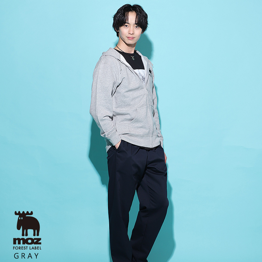 島田高志郎 × moz FOREST LABEL コラボZIPパーカー