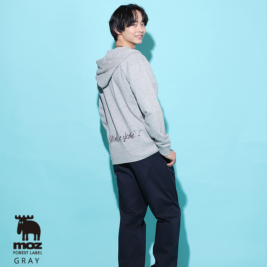 島田高志郎 × moz FOREST LABEL コラボZIPパーカー