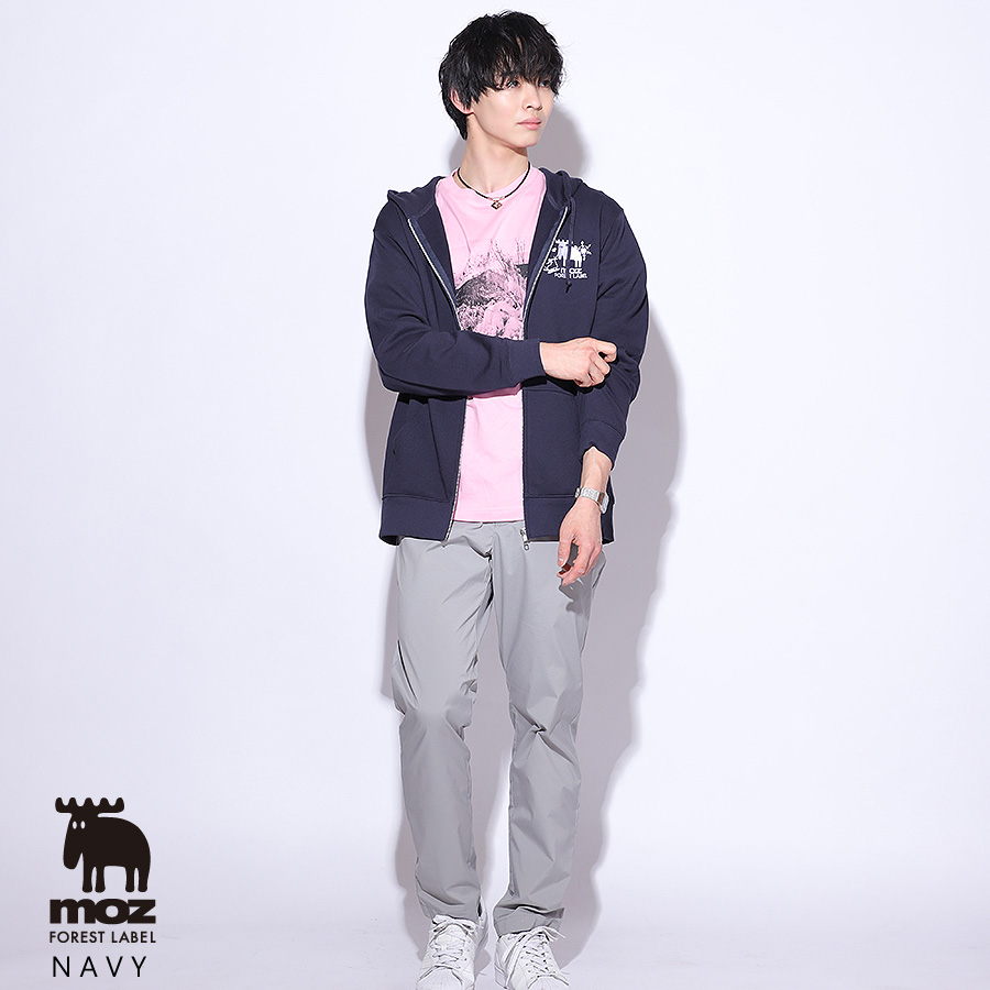 島田高志郎 × moz FOREST LABEL コラボZIPパーカー