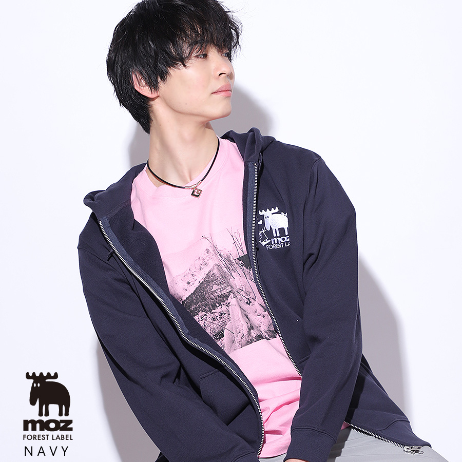 島田高志郎 × moz FOREST LABEL コラボZIPパーカー