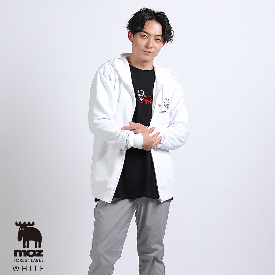 辰巳ゆうと×moz FOREST LABEL コラボ第2弾！ZIPパーカー