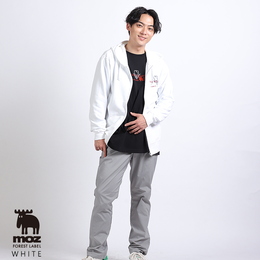 辰巳ゆうと×moz FOREST LABEL コラボ第2弾！ZIPパーカー