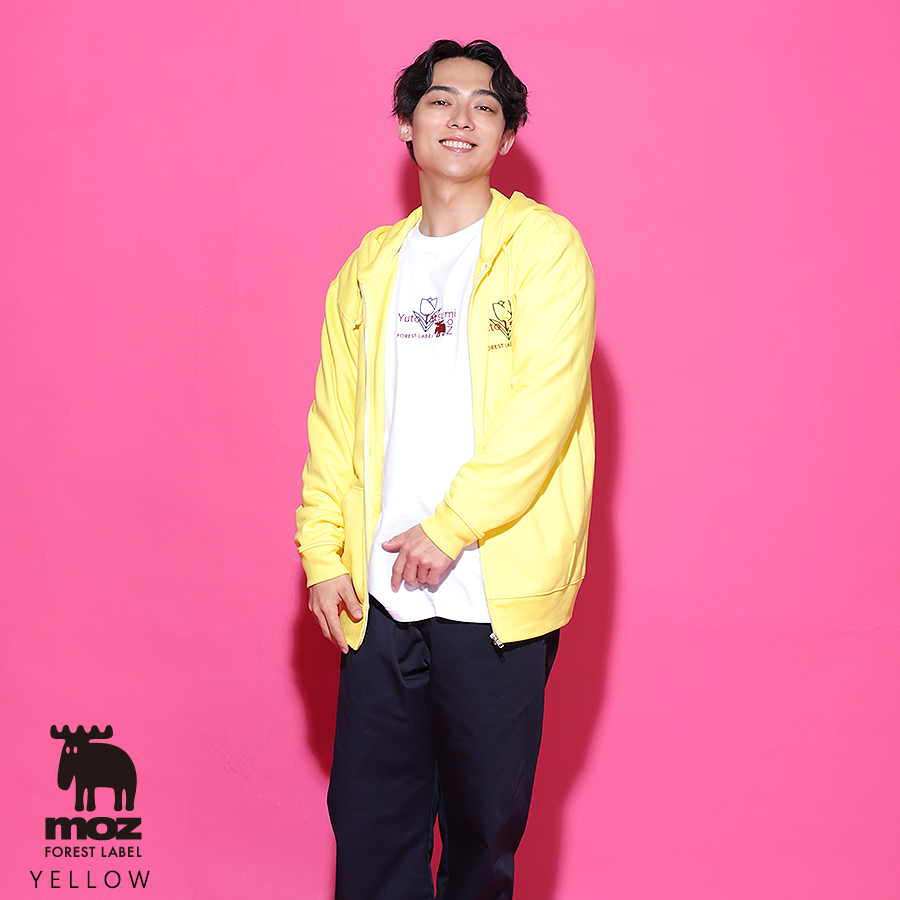 辰巳ゆうと×moz FOREST LABEL コラボ第2弾！ZIPパーカー