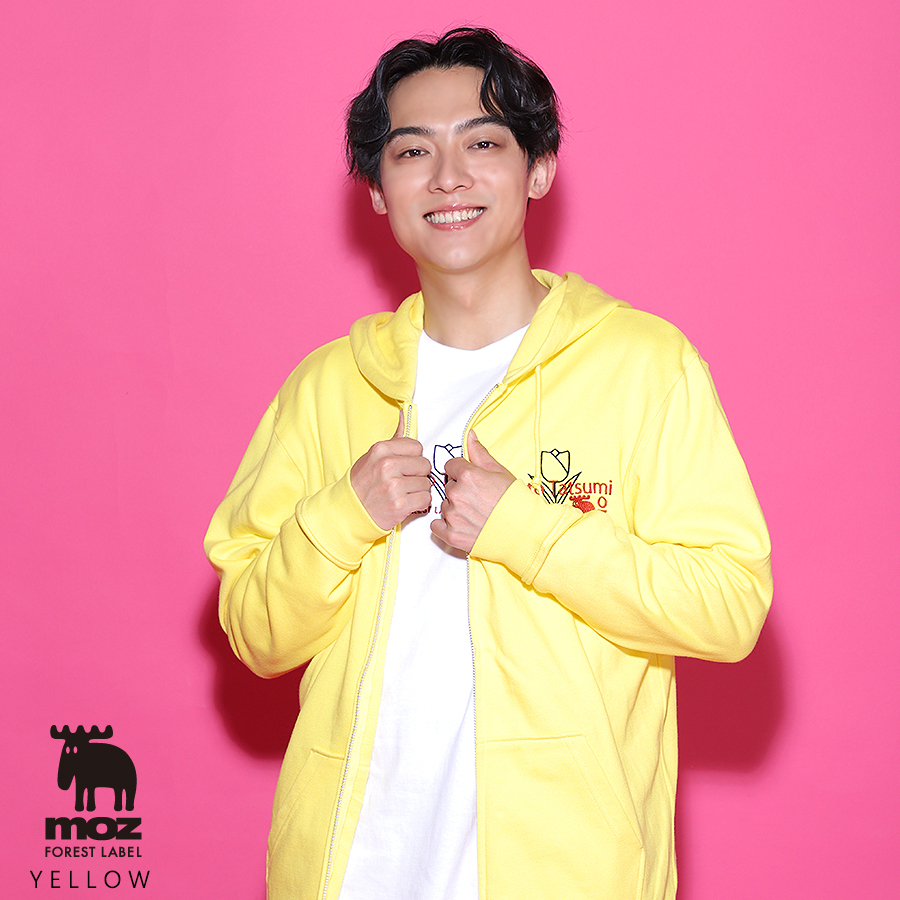 辰巳ゆうと×moz FOREST LABEL コラボ第2弾！ZIPパーカー