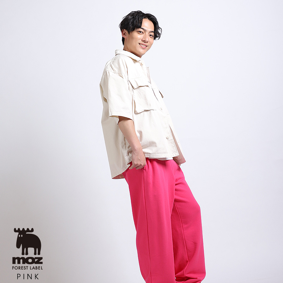 タグ付き新品未使用  ロゴ入りTシャツ スウェットパンツ 辰巳ゆうと×moz FOREST LABEL コラボ第2弾！スウェットパンツ