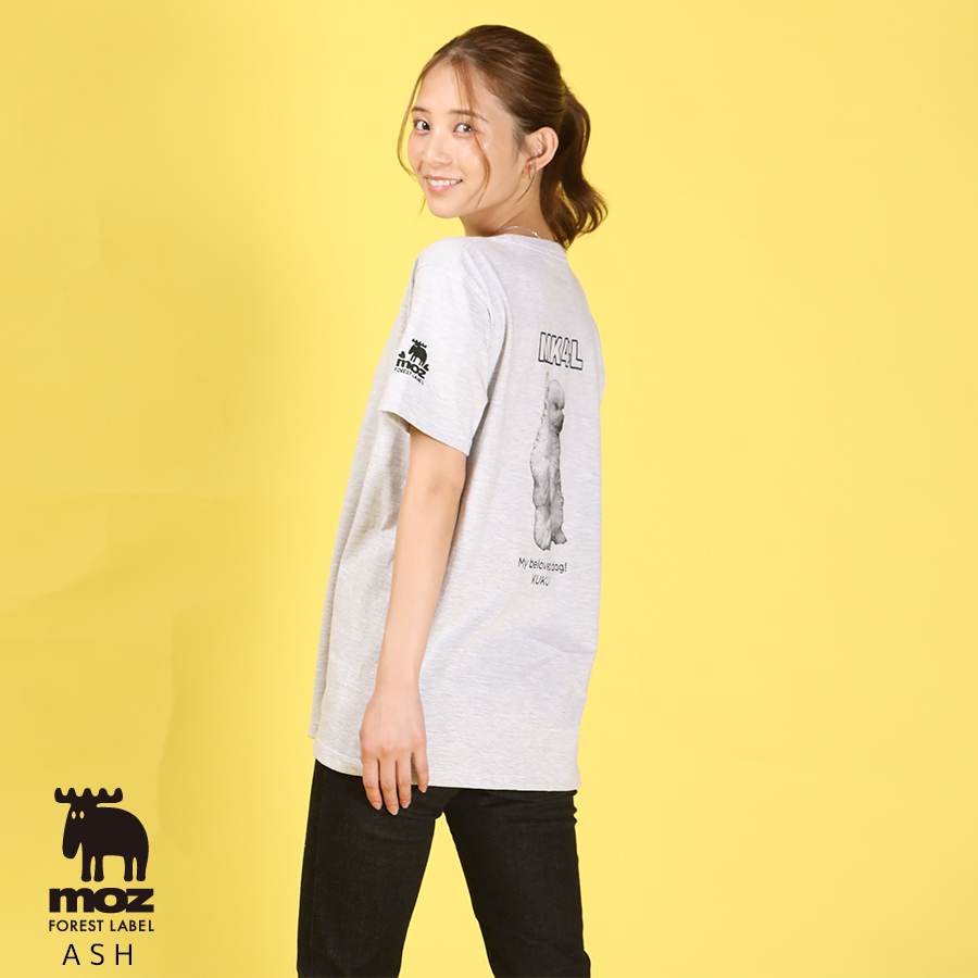 桃果×moz FOREST LABEL コラボ 半袖Tシャツ