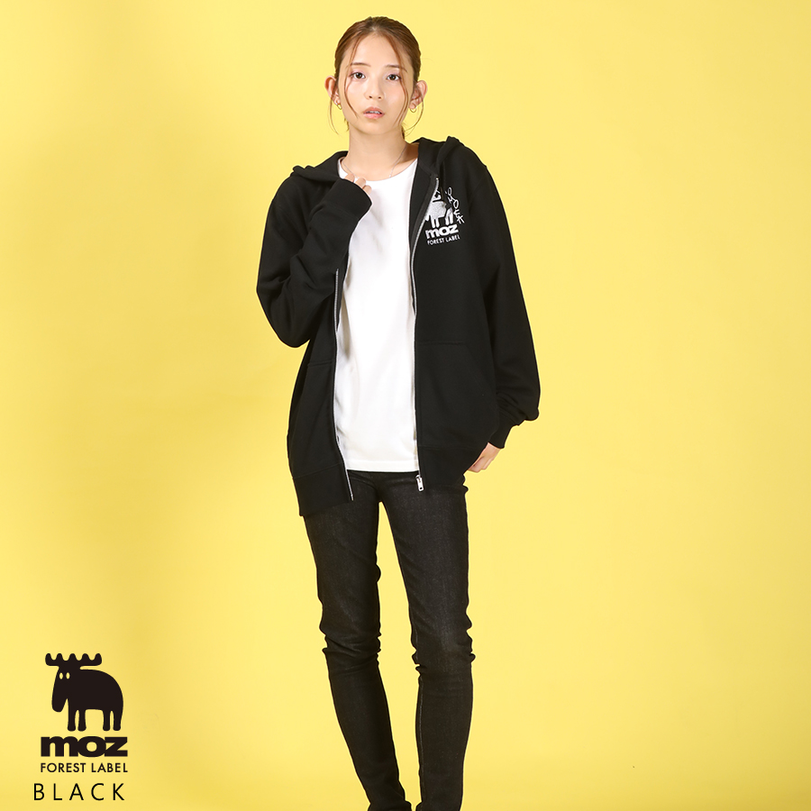 桃果×moz FOREST LABEL コラボZIPパーカー