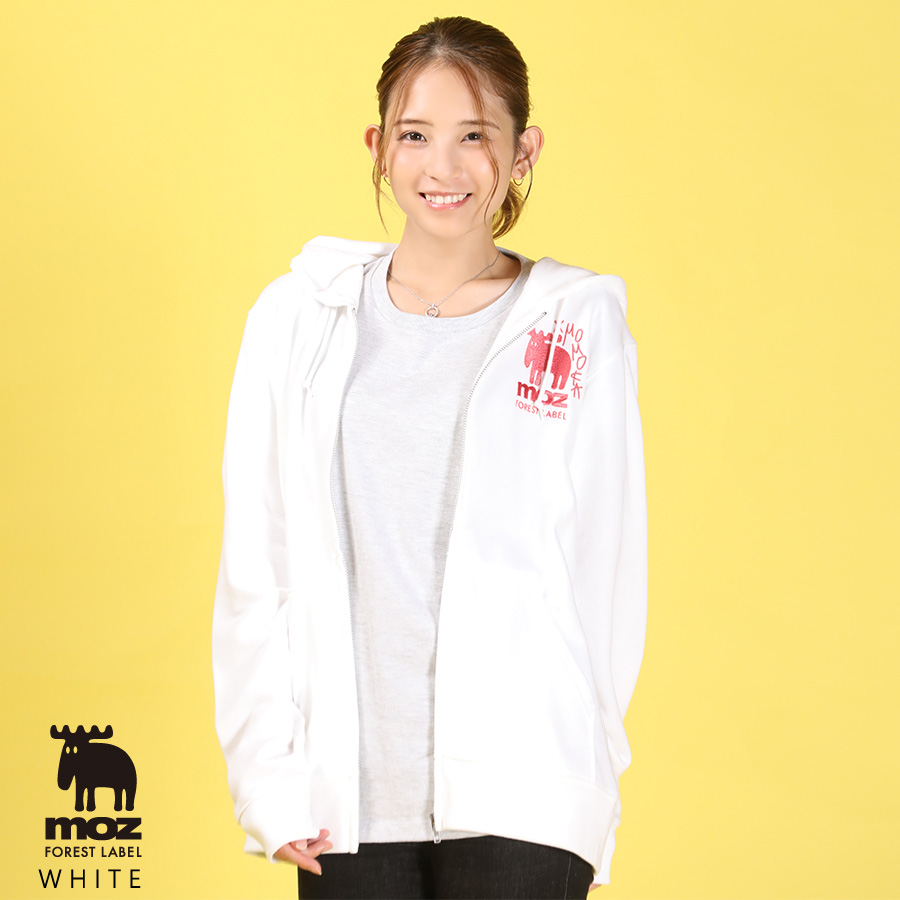 桃果×moz FOREST LABEL コラボZIPパーカー