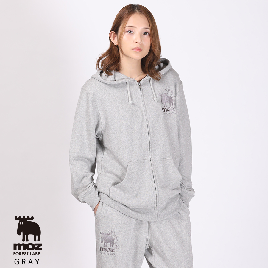 桃果×moz FOREST LABEL コラボスウェットパンツ