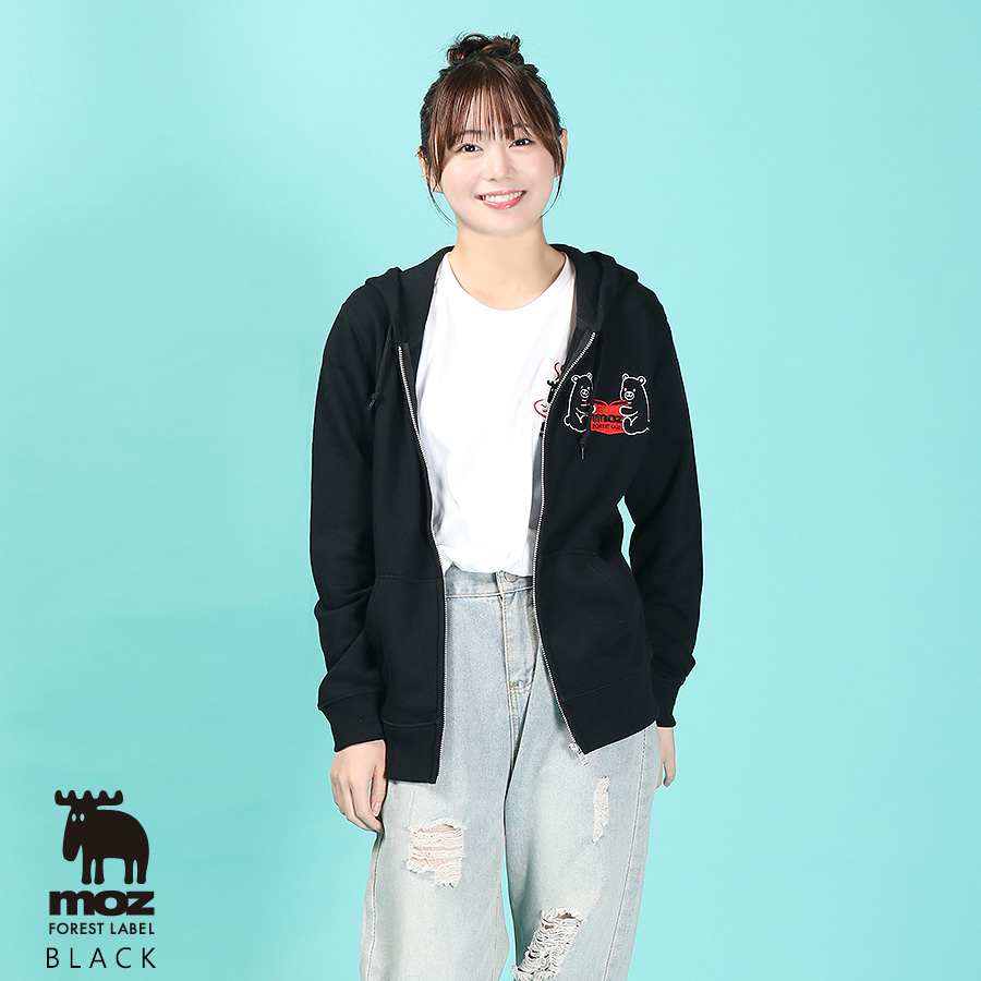 田畑志真 × moz FOREST LABEL コラボZIPパーカー