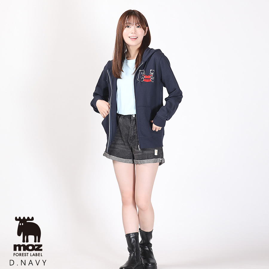 田畑志真 × moz FOREST LABEL コラボZIPパーカー