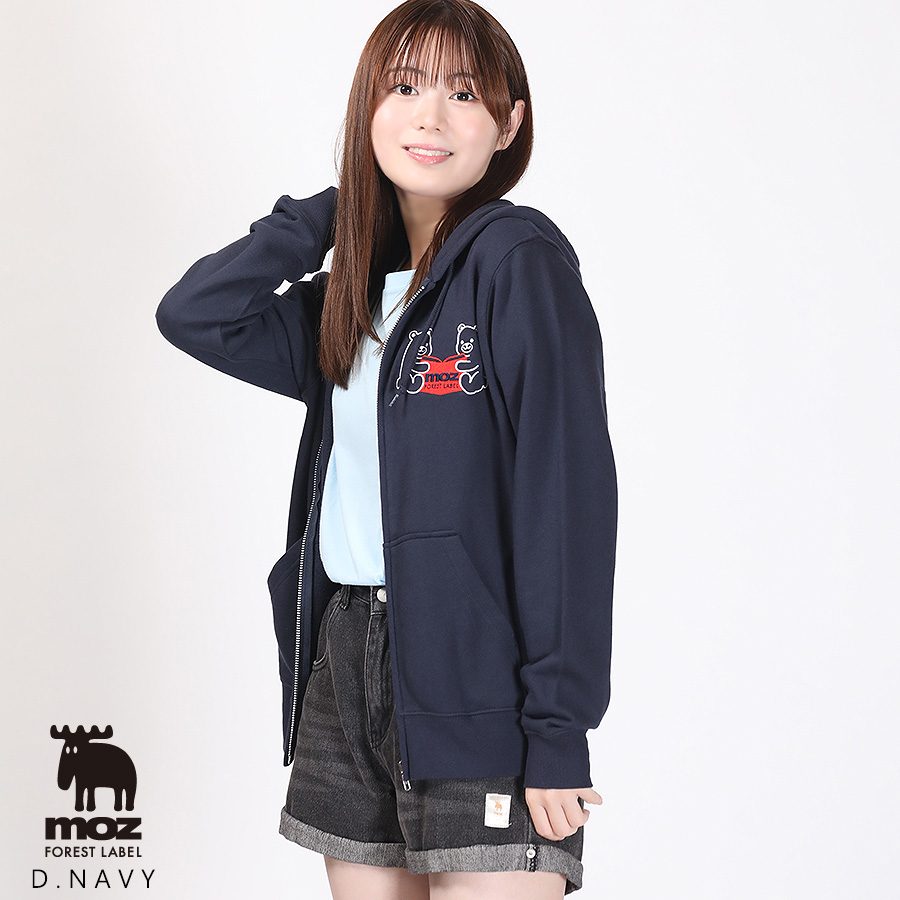 田畑志真 × moz FOREST LABEL コラボZIPパーカー