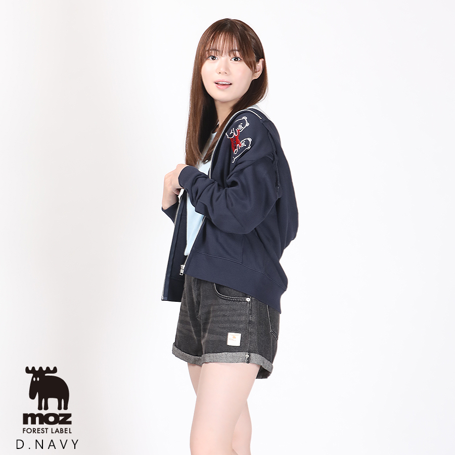 田畑志真 × moz FOREST LABEL コラボZIPパーカー