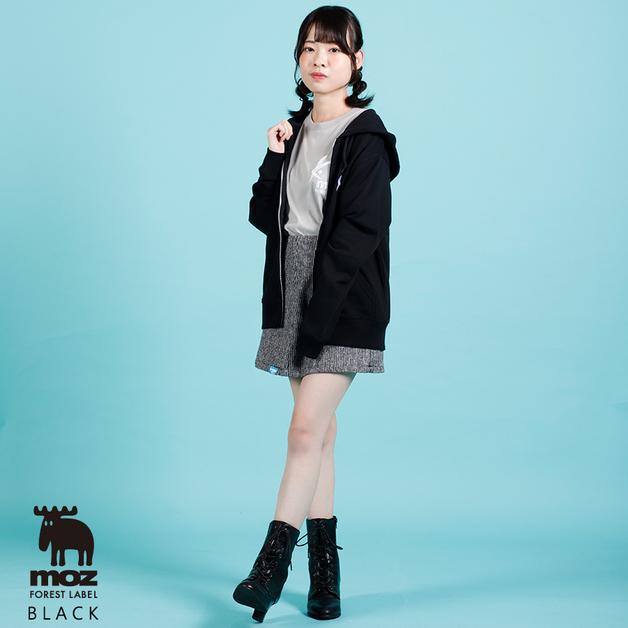 ももち×moz FOREST LABEL コラボ第3弾 ZIPパーカー