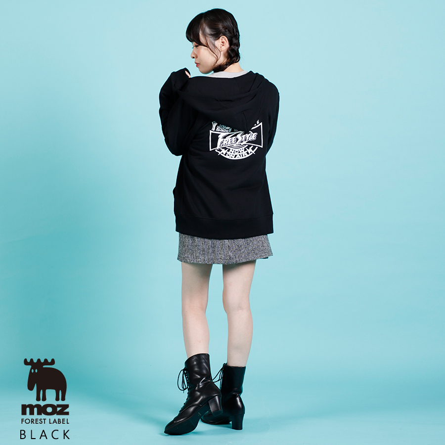 ももち×moz FOREST LABEL コラボ第3弾 ZIPパーカー