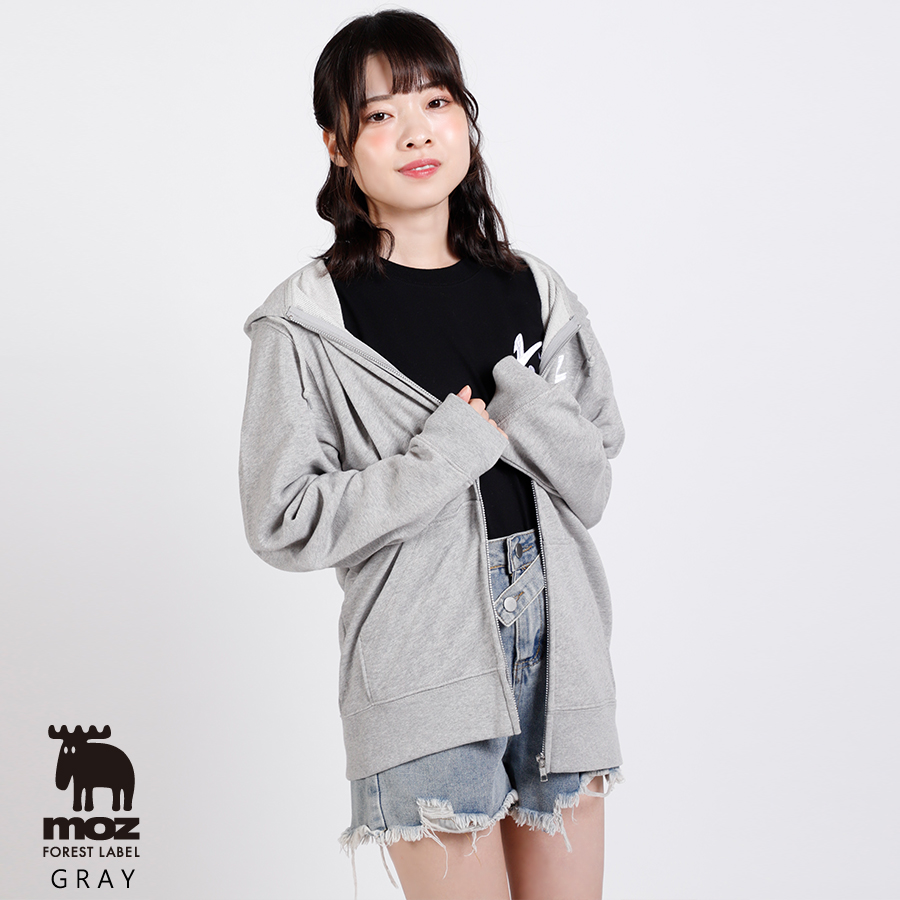 ももち×moz FOREST LABEL コラボ第3弾 ZIPパーカー
