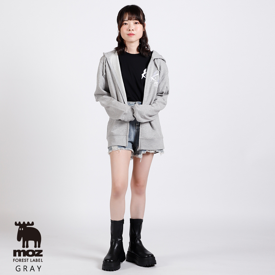 ももち×moz FOREST LABEL コラボ第3弾 ZIPパーカー