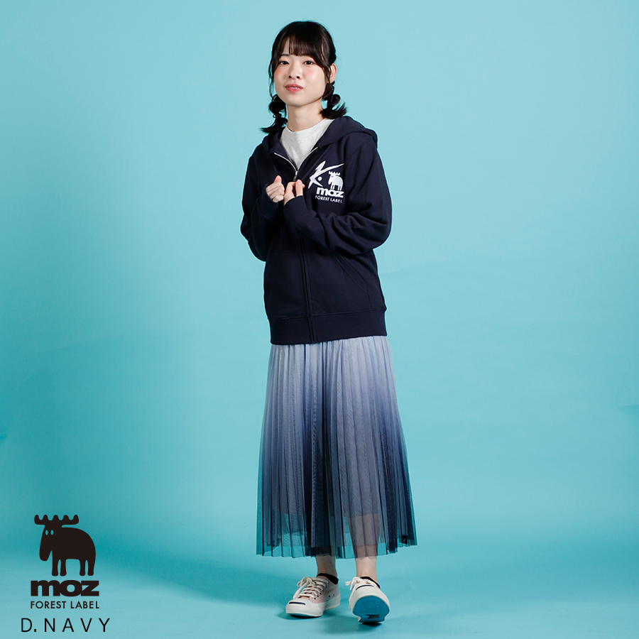 ももち×moz FOREST LABEL コラボ第3弾 ZIPパーカー