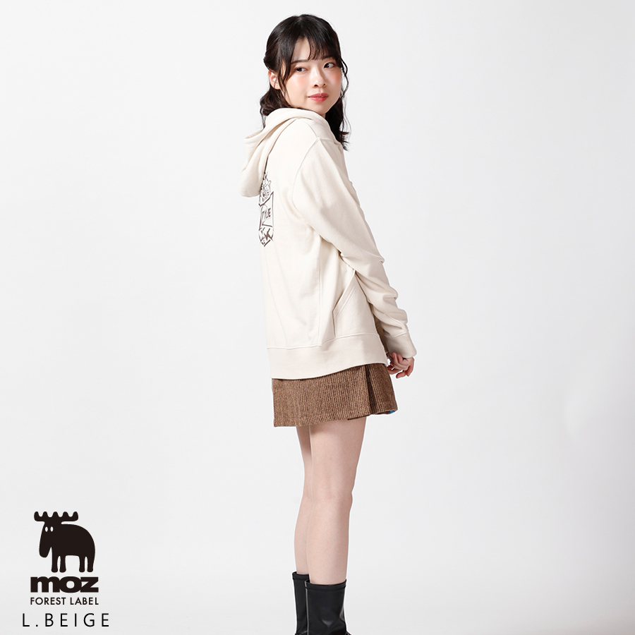 ももち×moz FOREST LABEL コラボ第3弾 ZIPパーカー