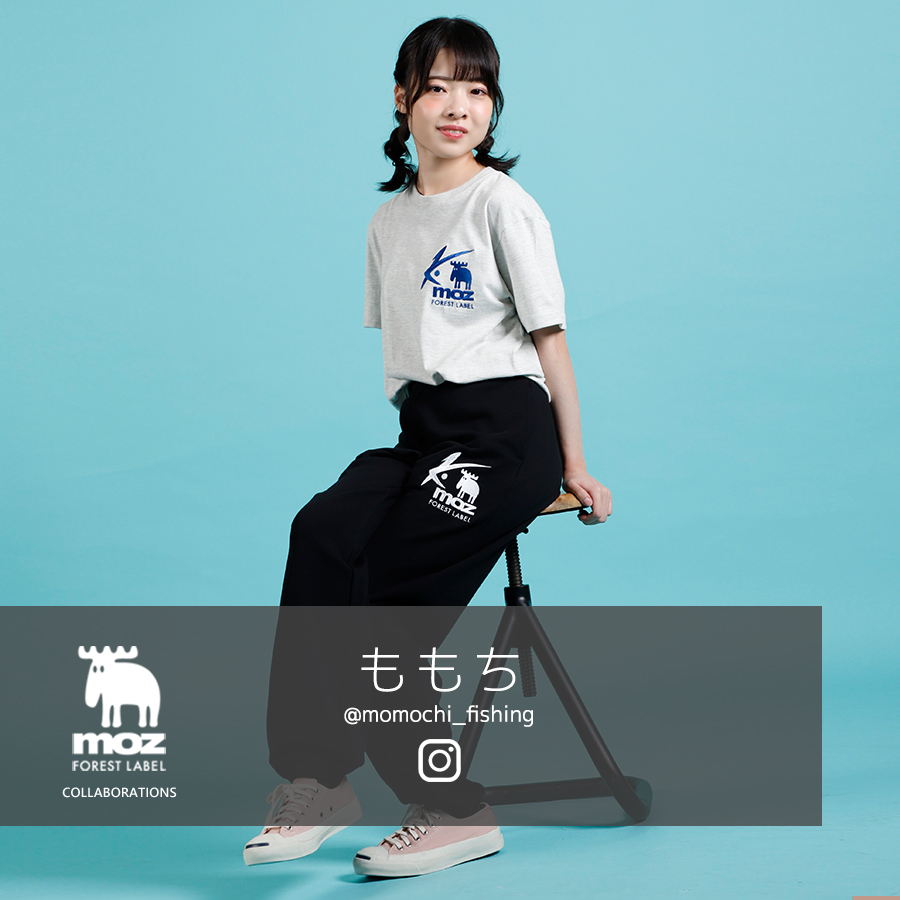 ももち×moz FOREST LABEL コラボ第3弾 スウェットパンツ