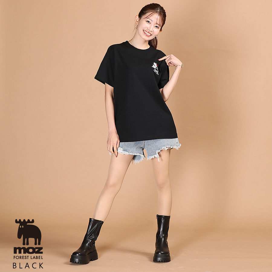大家彩香×moz FOREST LABEL コラボ半袖Tシャツ