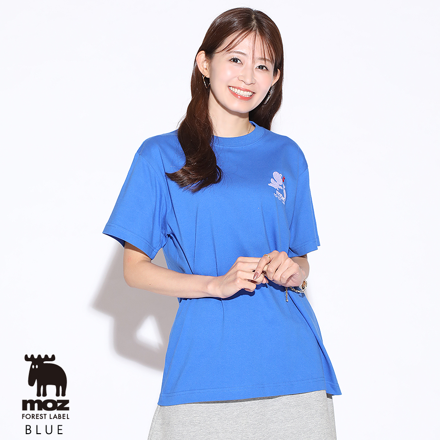 大家彩香×moz FOREST LABEL コラボ半袖Tシャツ
