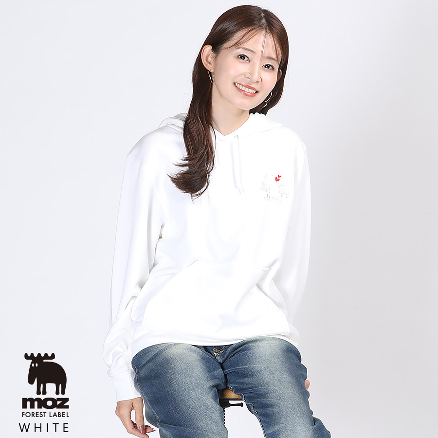 大家彩香×moz FOREST LABELコラボプルオーバーパーカー