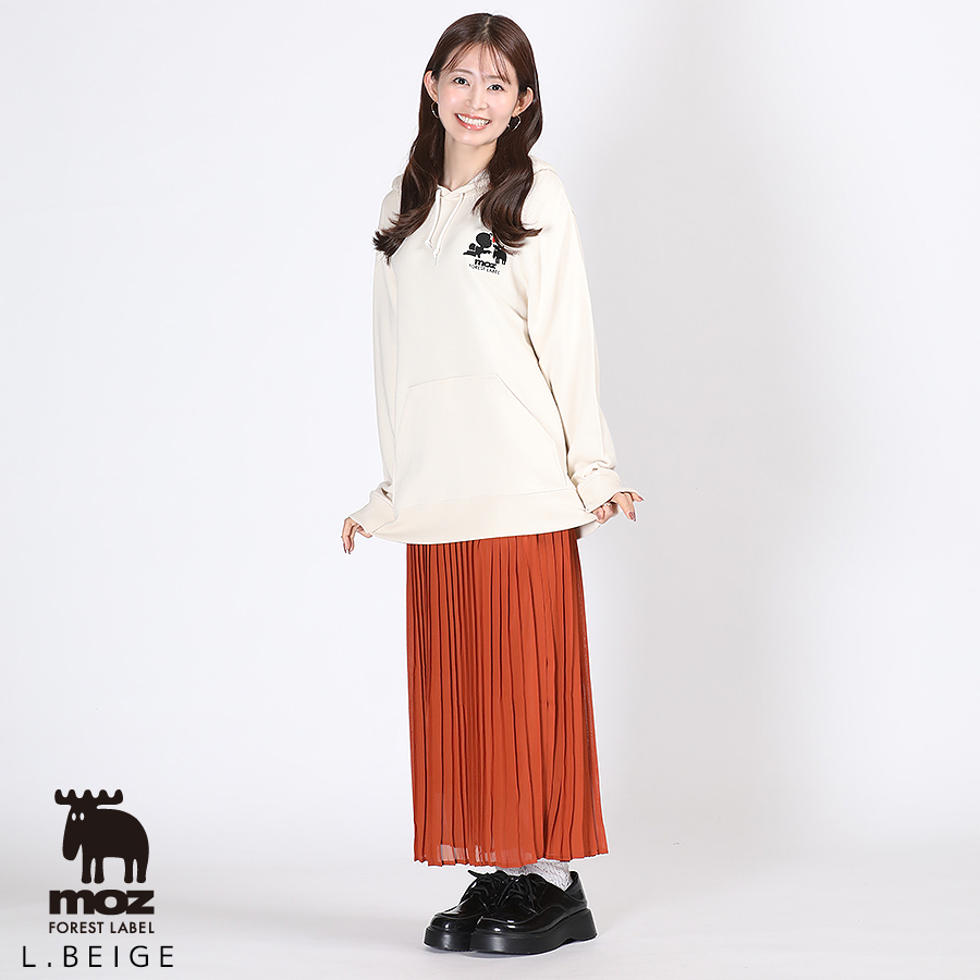 真人品 大家彩香×moz FOREST LABELコラボプルオーバーパーカー