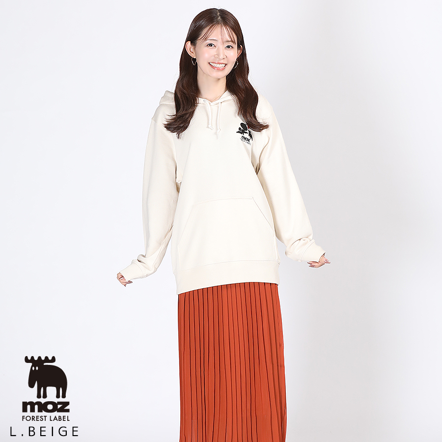 大家彩香×moz FOREST LABELコラボプルオーバーパーカー