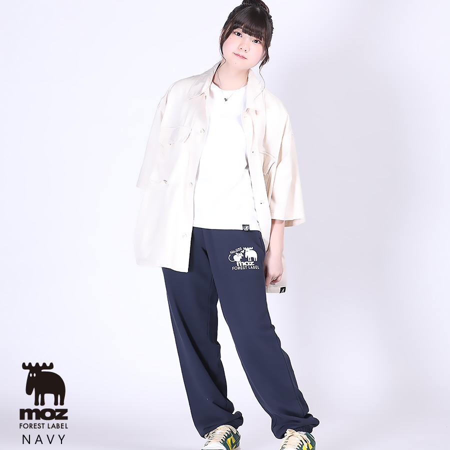 毎田暖乃 × moz FOREST LABEL コラボスウェットパンツ