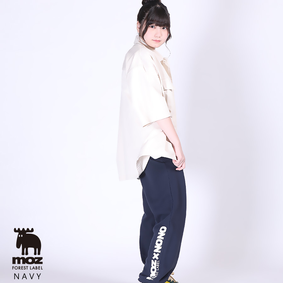 毎田暖乃 × moz FOREST LABEL コラボスウェットパンツ