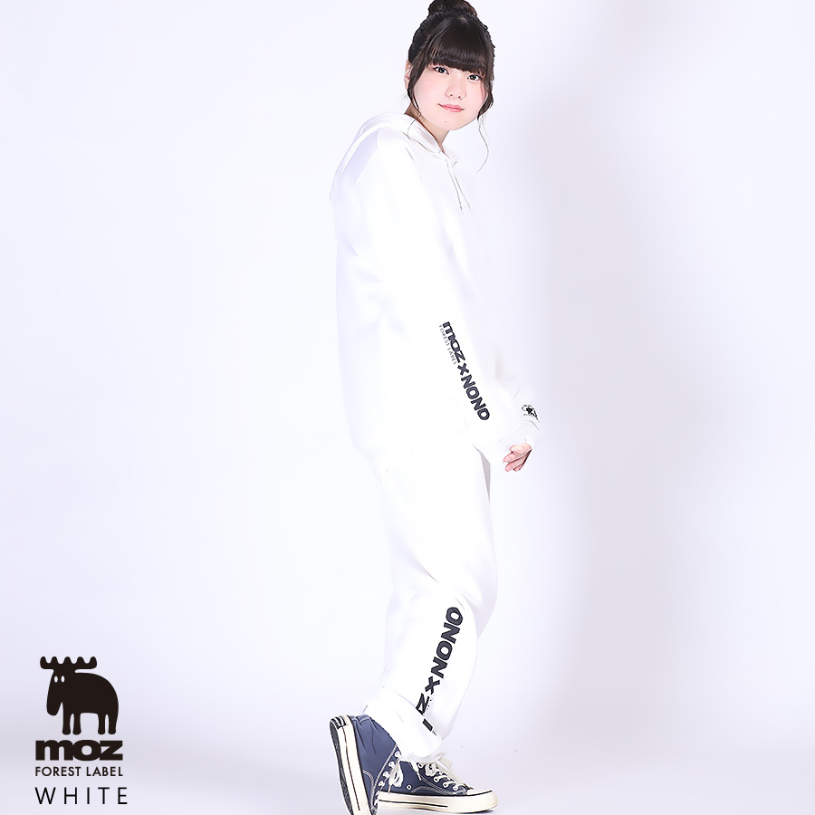 毎田暖乃 × moz FOREST LABEL コラボスウェットパンツ