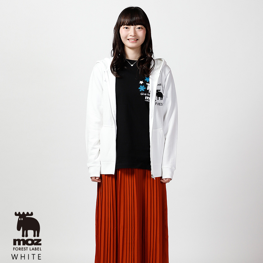 大庭雅×moz FOREST LABEL コラボZIPパーカー