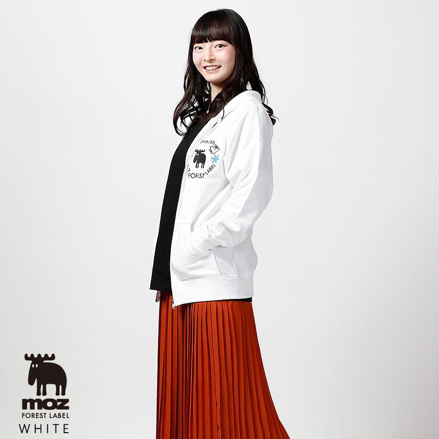 大庭雅×moz FOREST LABEL コラボZIPパーカー