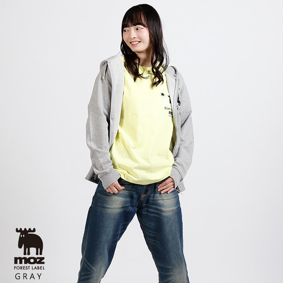 大庭雅×moz FOREST LABEL コラボZIPパーカー